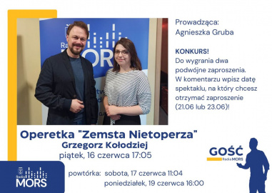 Baner zapowiadający audycję