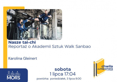 Baner zapowiadający audycję