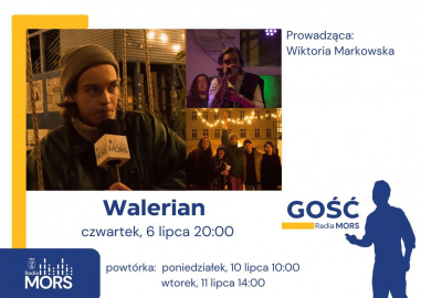 Baner zapowiadający audycję