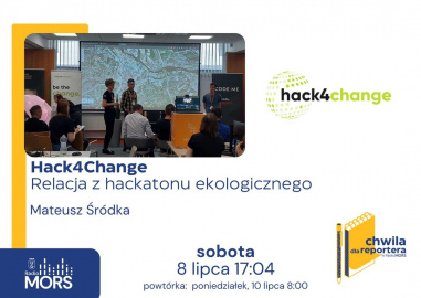 Baner zapowiadający audycję