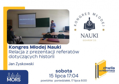 Baner zapowiadający audycję