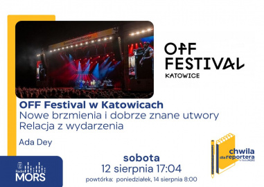 Baner zapowiadający audycję