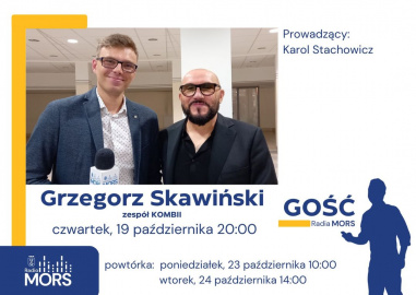 Baner zapowiadający audycję