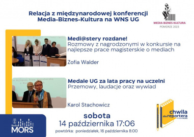 Baner zapowiadający audycję