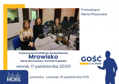 Baner zapowiadający audycję