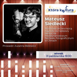 Baner zapowiadający audycję