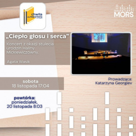 Baner zapowiadający audycję