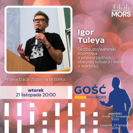 Baner zapowiadający audycję