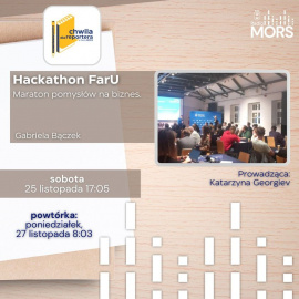 Baner zapowiadający audycję