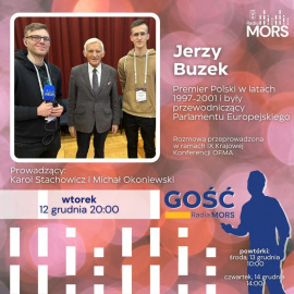 Baner zapowiadający audycję