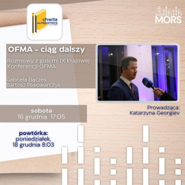 Baner zapowiadający audycję