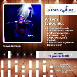 Baner zapowiadający audycję