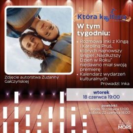 Baner zapowiadający audycję