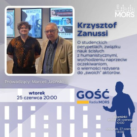 Baner zapowiadający audycję