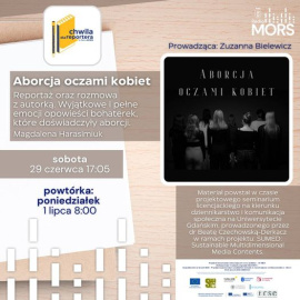 Baner zapowiadający audycję