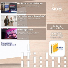 Baner zapowiadający audycję