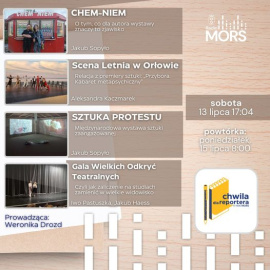 Baner zapowiadający audycję