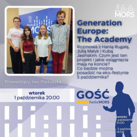 Baner zapowiadający audycję