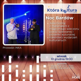 Baner zapowiadający audycję