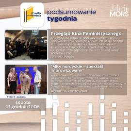 Baner zapowiadający audycję