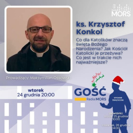 Baner zapowiadający audycję