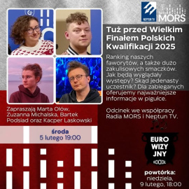 Baner zapowiadający audycję