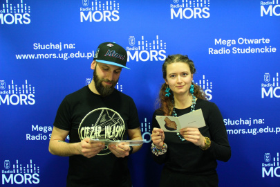 Grafika zapowiadająca audycję