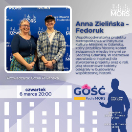 Grafika zapowiadająca audycję