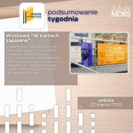 Grafika zapowiadająca audycję