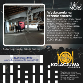 Grafika zapowiadająca audycję