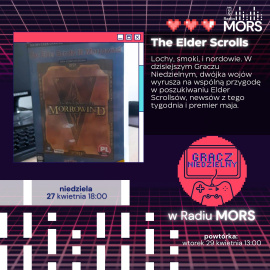 Grafika zapowiadająca audycję