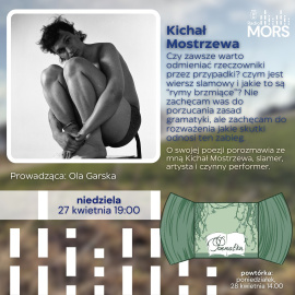 Grafika zapowiadająca audycję