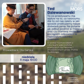 Grafika zapowiadająca audycję