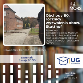 Grafika zapowiadająca audycję