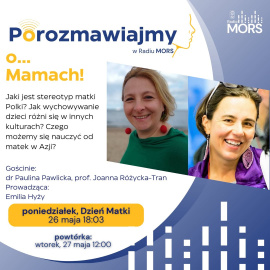 Grafika zapowiadająca audycję