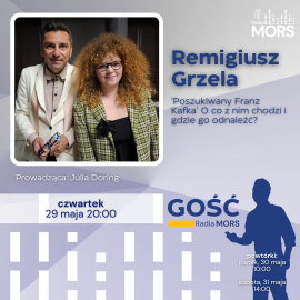 Grafika zapowiadająca audycję