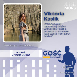 Grafika zapowiadająca audycję