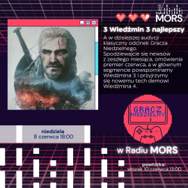 Grafika zapowiadająca audycję