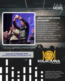 Grafika zapowiadająca audycję