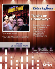 Grafika zapowiadająca audycję