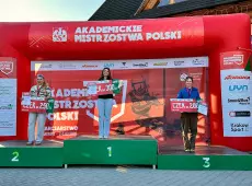 Medaliści na podium
