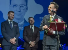 Dr Jasek Kołtan z nagroda Splendor Gedanensis
