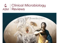 Fragment okładki czasopisma Clinical Microbiology Reviews